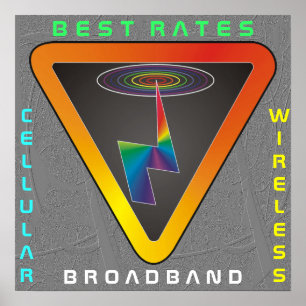 WIRELESS BROADBAND CELLULAR POSTER