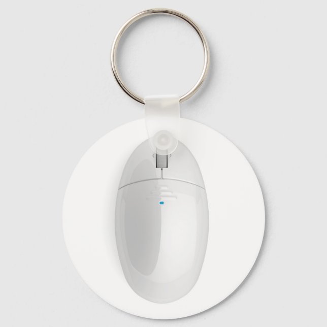 Wireless computer mouse key ring (Front)