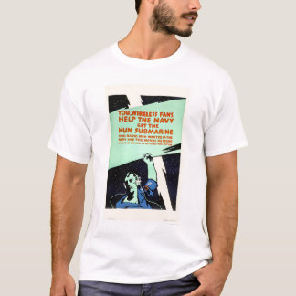 Wireless Fans, Help the Navy (US02299) T-Shirt