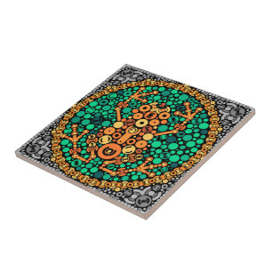 Wireless Frog, Colour Perception Test, Black Tile