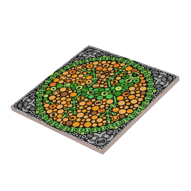 Wireless Gecko, Colour Perception Test, Black Tile (Side)