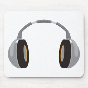 Wireless Headphone Mouse Pad