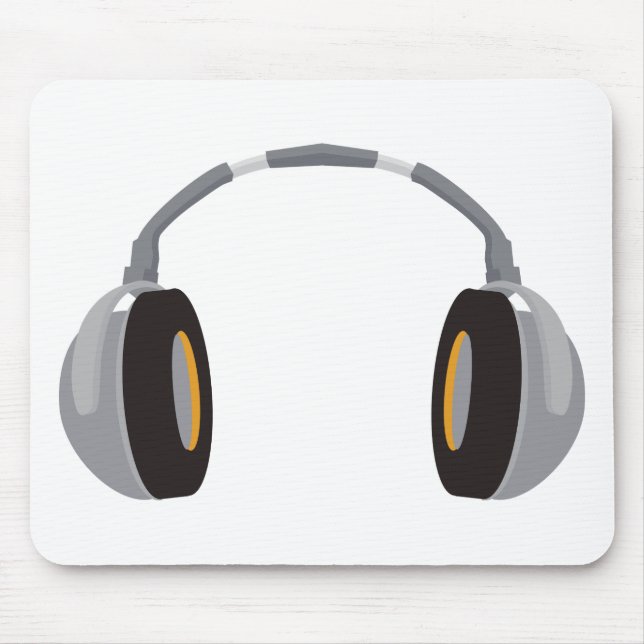 Wireless Headphone Mouse Pad (Front)
