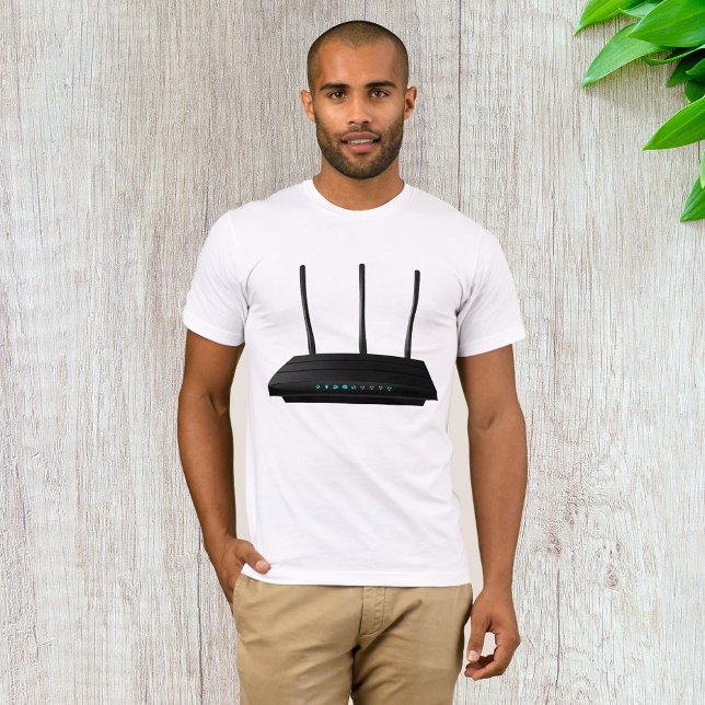Wireless Router Mens T-Shirt (Creator Uploaded)