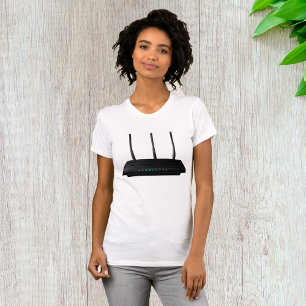 Wireless Router Womens T-Shirt