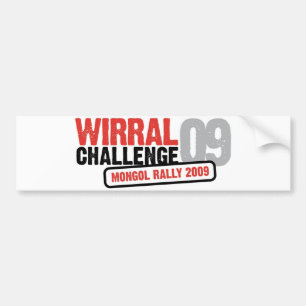 Wirral Challenge 2009 Bumper Sticker