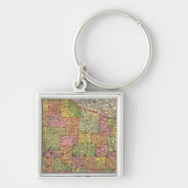 Wisconsin 2 key ring (Front)