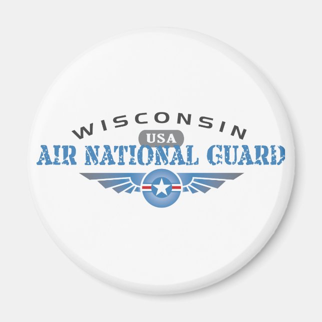 Wisconsin Air National Guard Magnet (Front)