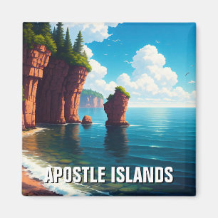 Wisconsin Apostle Islands National Lakeshore Magnet