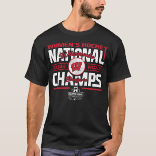 Wisconsin Badgers National Champs Women39S Hockey T-Shirt