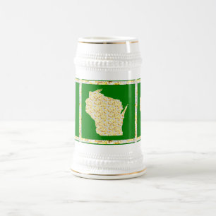 WISCONSIN BEER STEIN