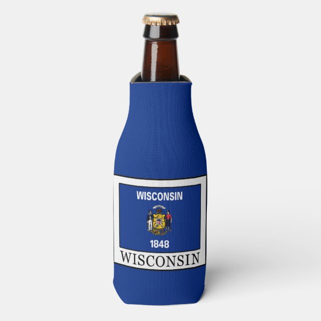 Wisconsin Bottle Cooler (Bottle Front)