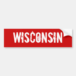 Wisconsin Bumper Sticker