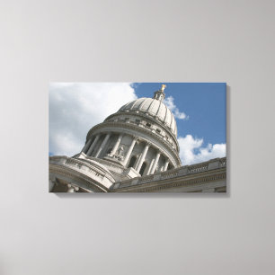 Wisconsin Capitol Wrapped Canvas