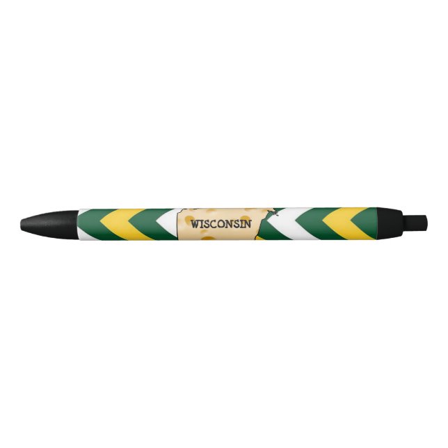 Wisconsin Cheesehead Pen Green and Gold (Front)