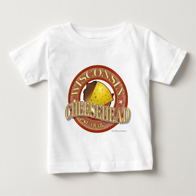 Wisconsin Cheesehead Seal Baby T-Shirt (Front)