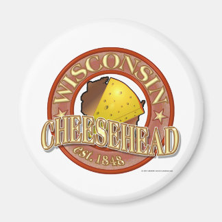 Wisconsin Cheesehead Seal Magnet