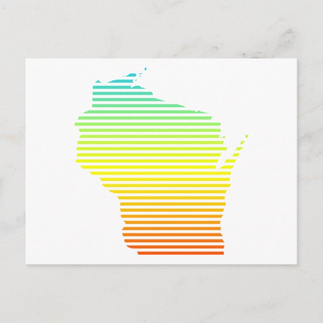 wisconsin chill fade postcard (Front)