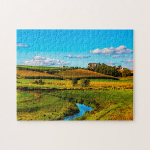 Wisconsin Country Scene. Jigsaw Puzzle