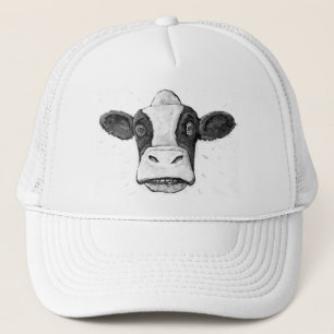 Wisconsin Cow Face Trucker Hat