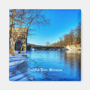 Wisconsin, Crawfish River near Elba, Magnet