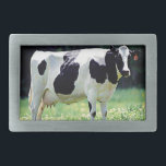 Wisconsin Dairy Cow Belt Buckle<br><div class="desc">Wisconsin's Domestic Animal is the Dairy Cow.</div>