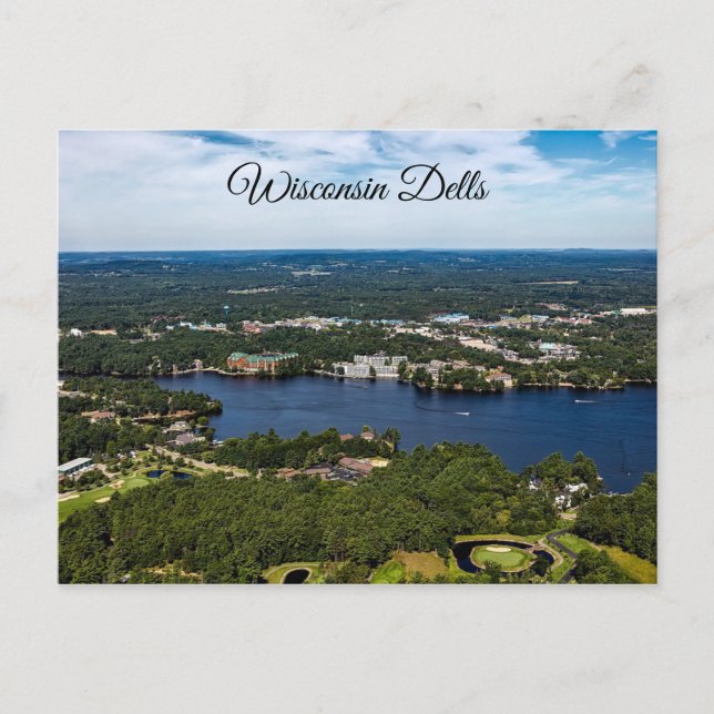 Wisconsin Dells Photograph Postcard  Keepsake (Front)