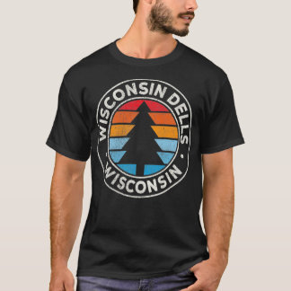 Wisconsin Dells Wisconsin WI Vintage Graphic Retro T-Shirt