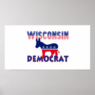 Wisconsin Democrat Poster