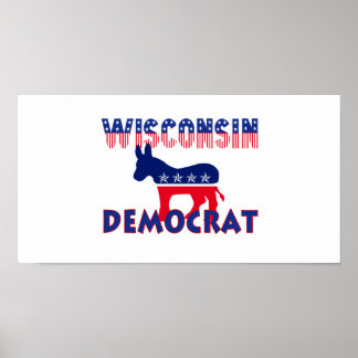 Wisconsin Democrat Poster