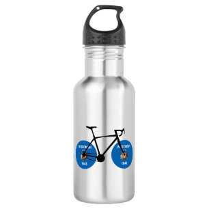 Wisconsin Flag Cycling 532 Ml Water Bottle