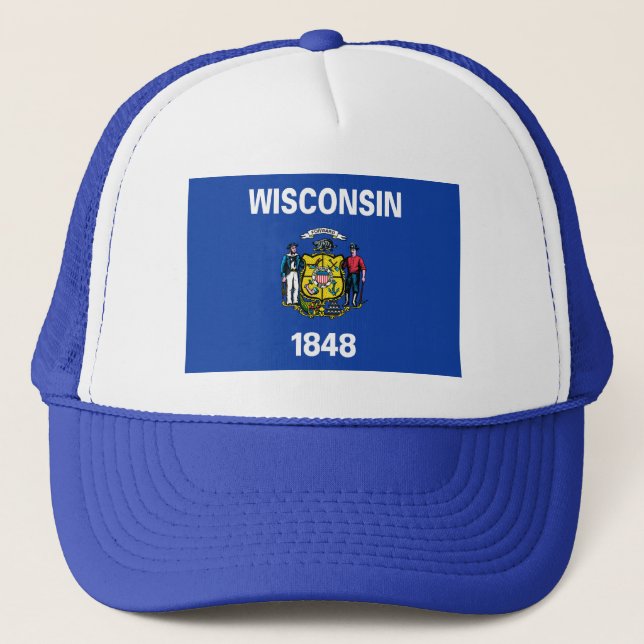 Wisconsin Flag Hat (Front)