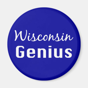 Wisconsin Genius Gifts Magnet