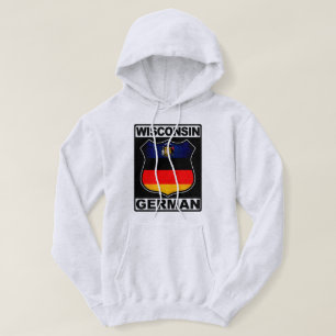 Wisconsin German American Hoodie