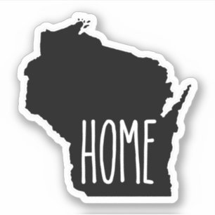 Wisconsin Home Black and White