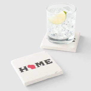 Wisconsin Home Stone Coaster