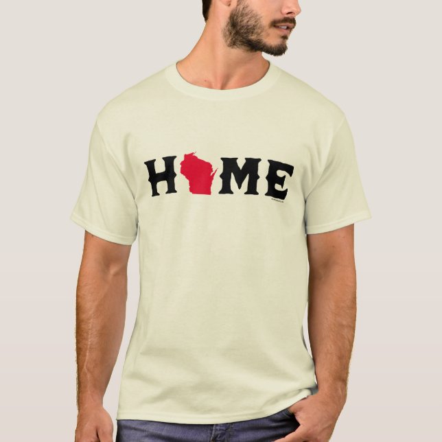 Wisconsin Home T-Shirt (Front)
