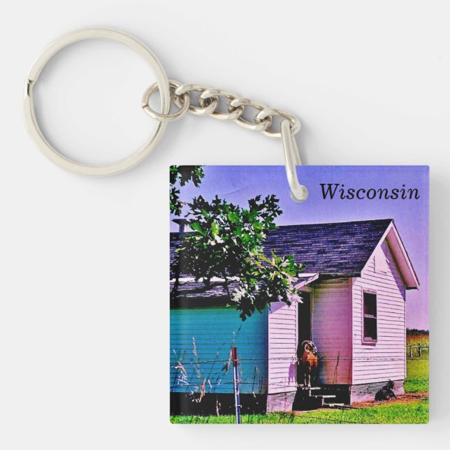 Wisconsin Key Ring (Front)