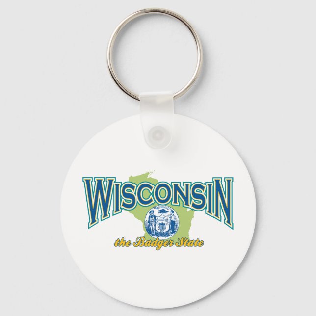 Wisconsin Key Ring (Front)