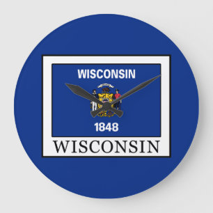 Wisconsin Large Clock