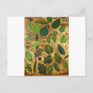 Wisconsin Leaves Postcard