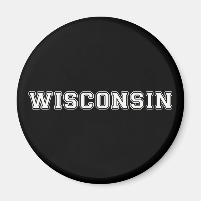 Wisconsin Magnet (Front)
