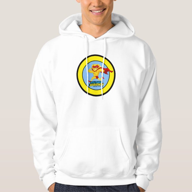 Wisconsin Marathon Race Day Hoodie (Front)
