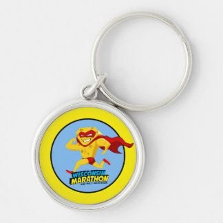 Wisconsin Marathon Race Day Key Ring