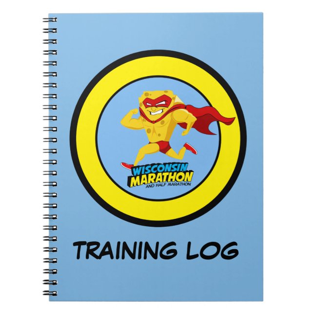 Wisconsin Marathon Training Notebook (Front)