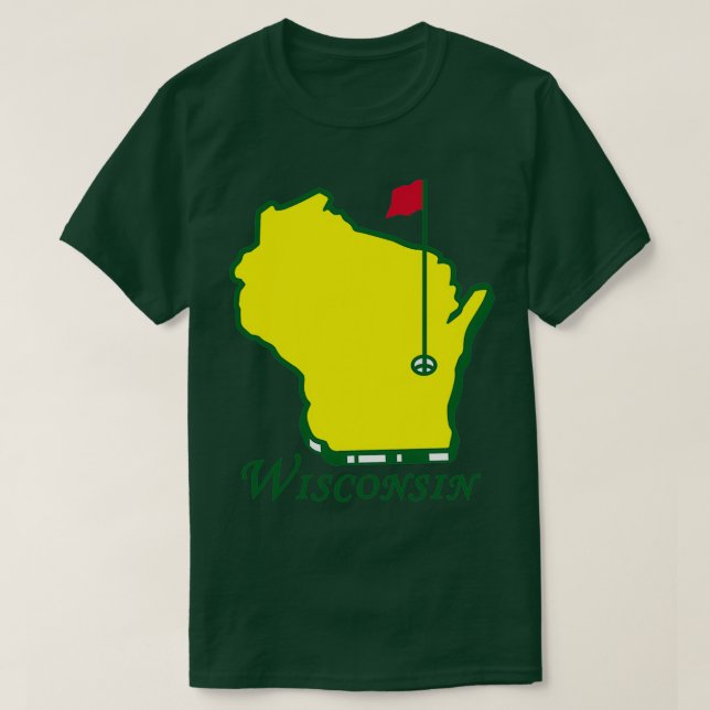 Wisconsin Masters Golf T-Shirt (Design Front)