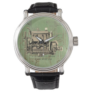 Wisconsin Motor Milwaukee Wisconsin gas engine B-3 Watch