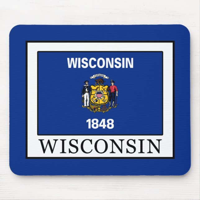 Wisconsin Mouse Pad (Front)