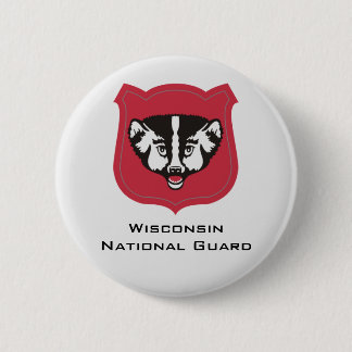 Wisconsin National Guard Insignia - Customised 6 Cm Round Badge