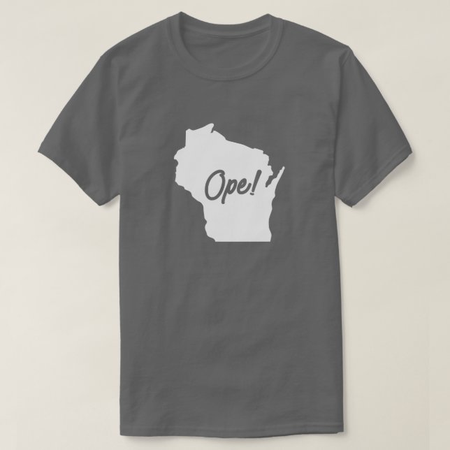 Wisconsin Ope T-Shirt (Design Front)